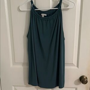 Green Envelope Teal Camisole Top